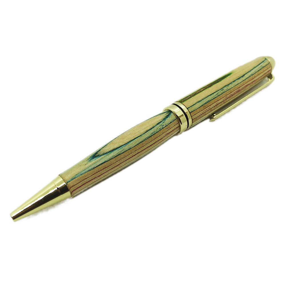 PENNA IN LEGNO D'ACERO RAINBOW