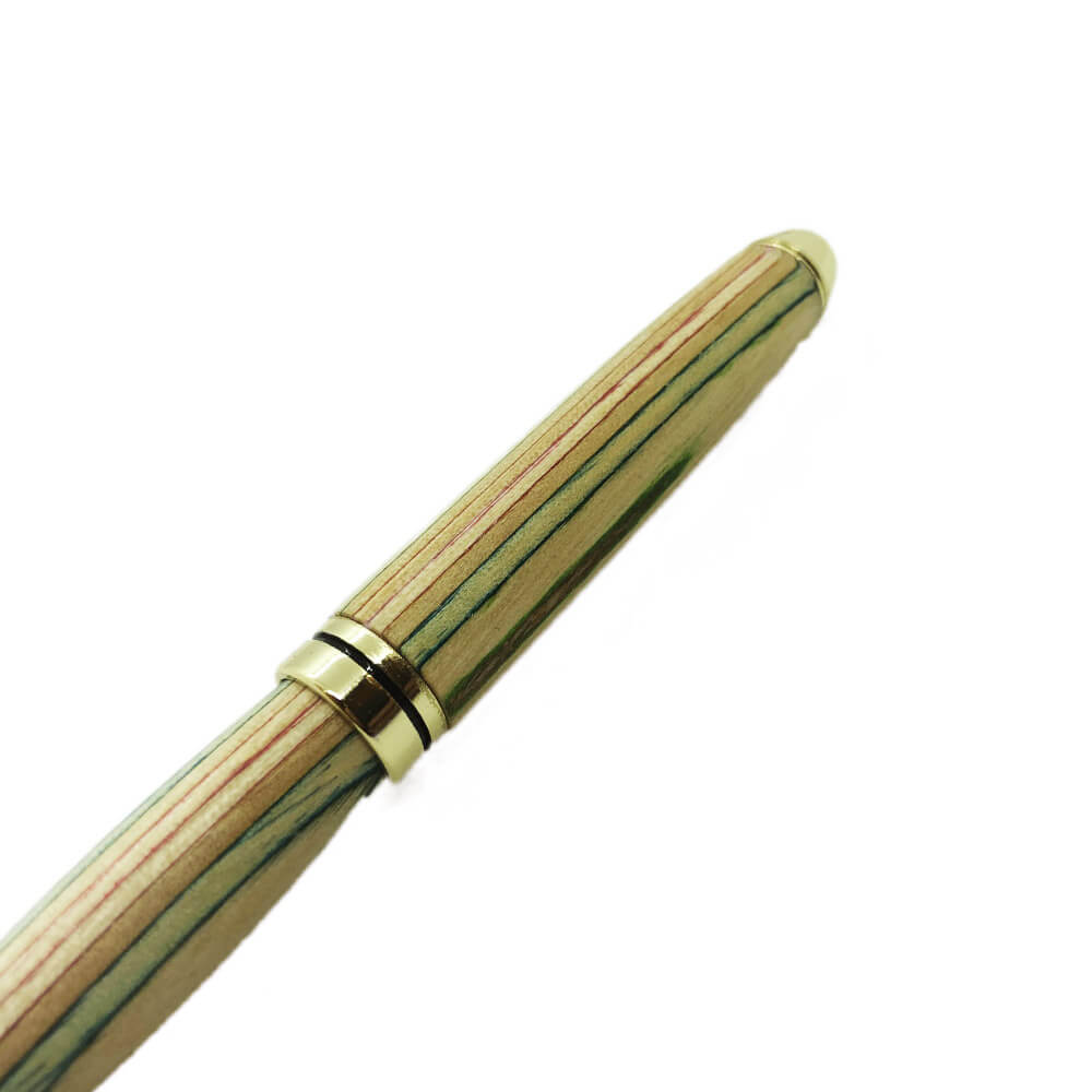 PENNA IN LEGNO D'ACERO RAINBOW