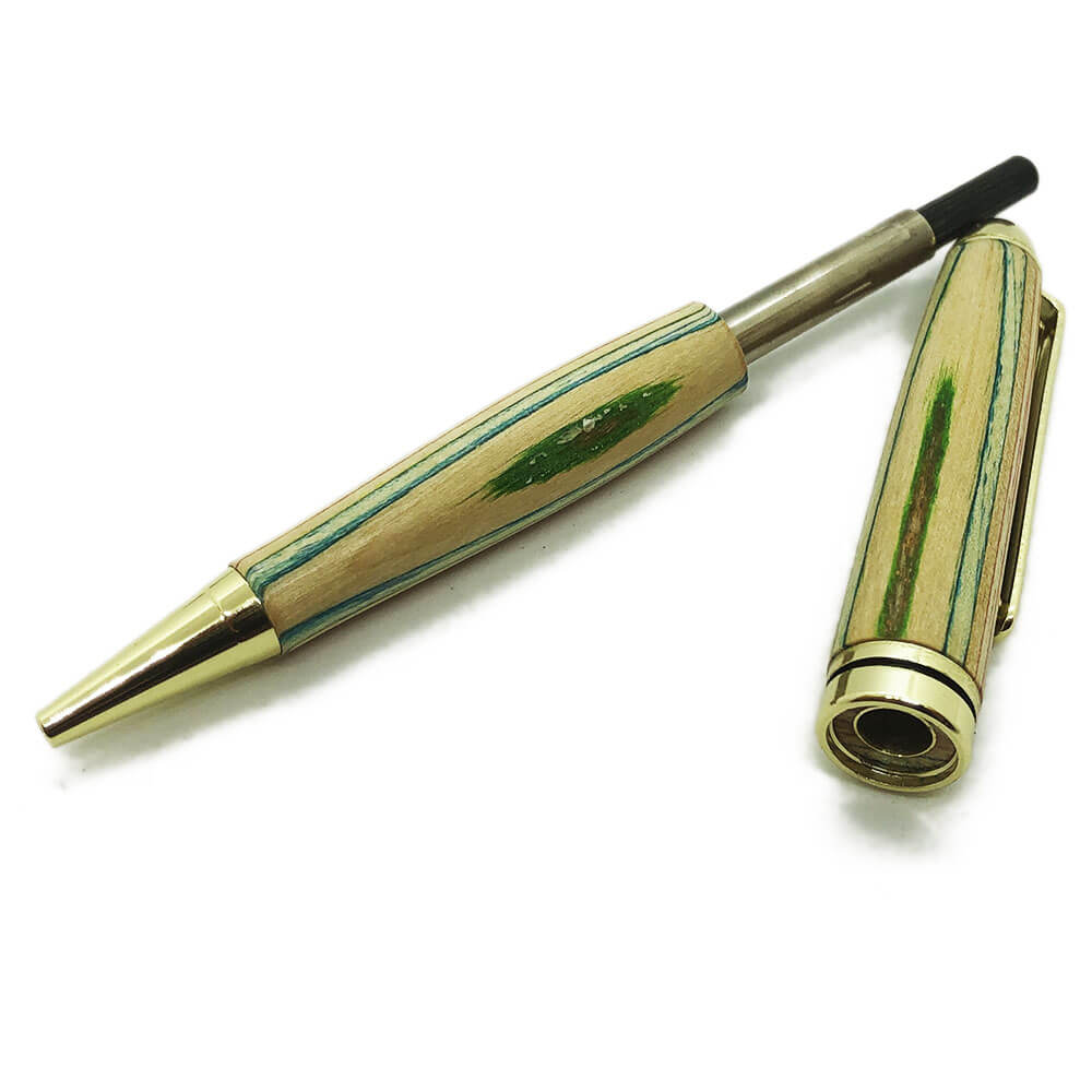 PENNA IN LEGNO D'ACERO RAINBOW