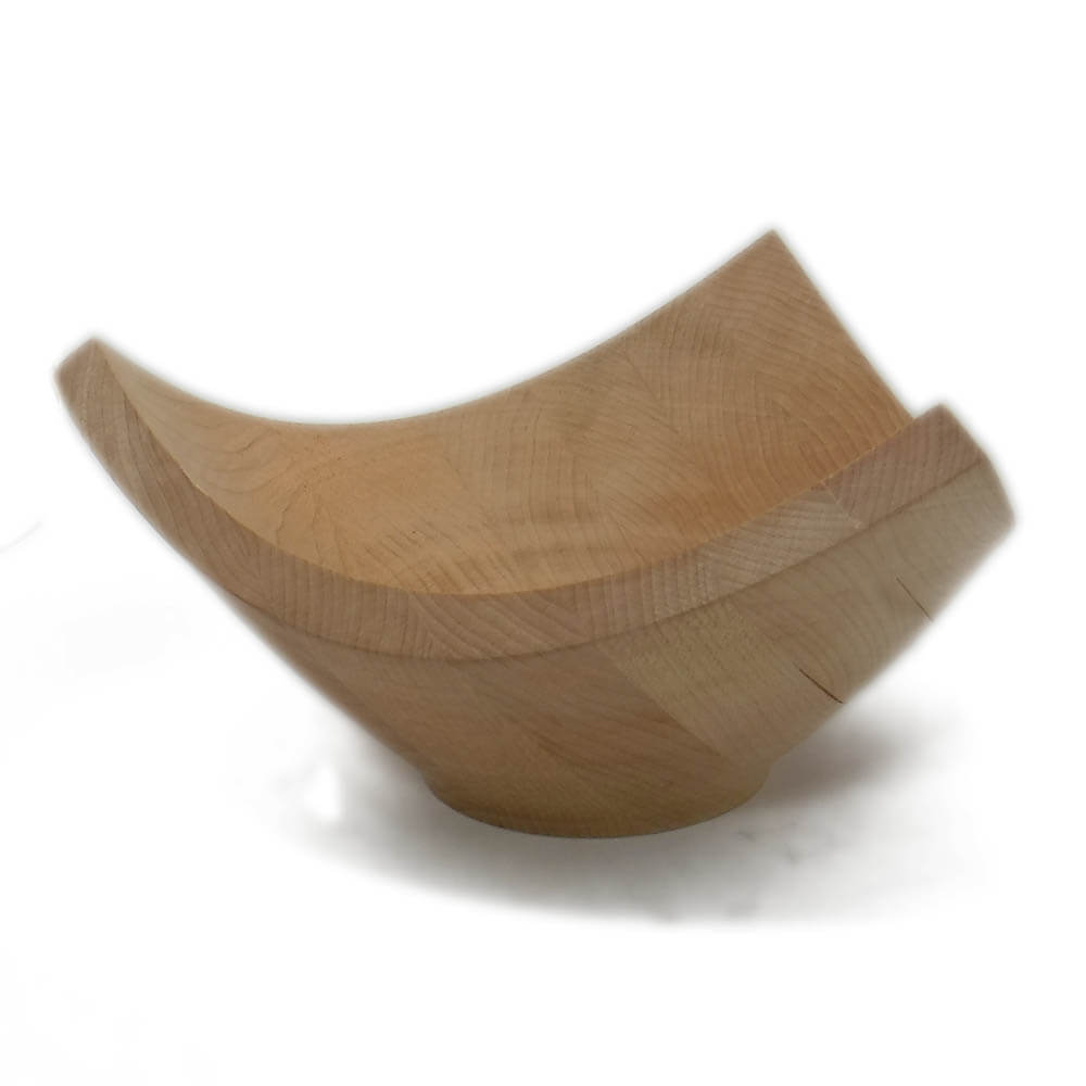 Centrotavola in legno di Acero artigianale ciotola